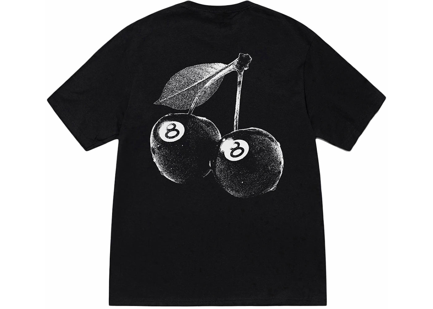 Stussy Cherries Tee Black - vue secondaire A