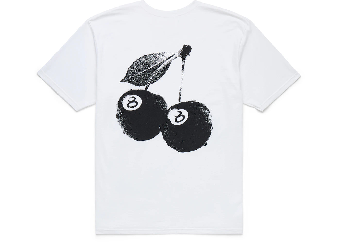 Stussy Cherries Tee White - vue secondaire A