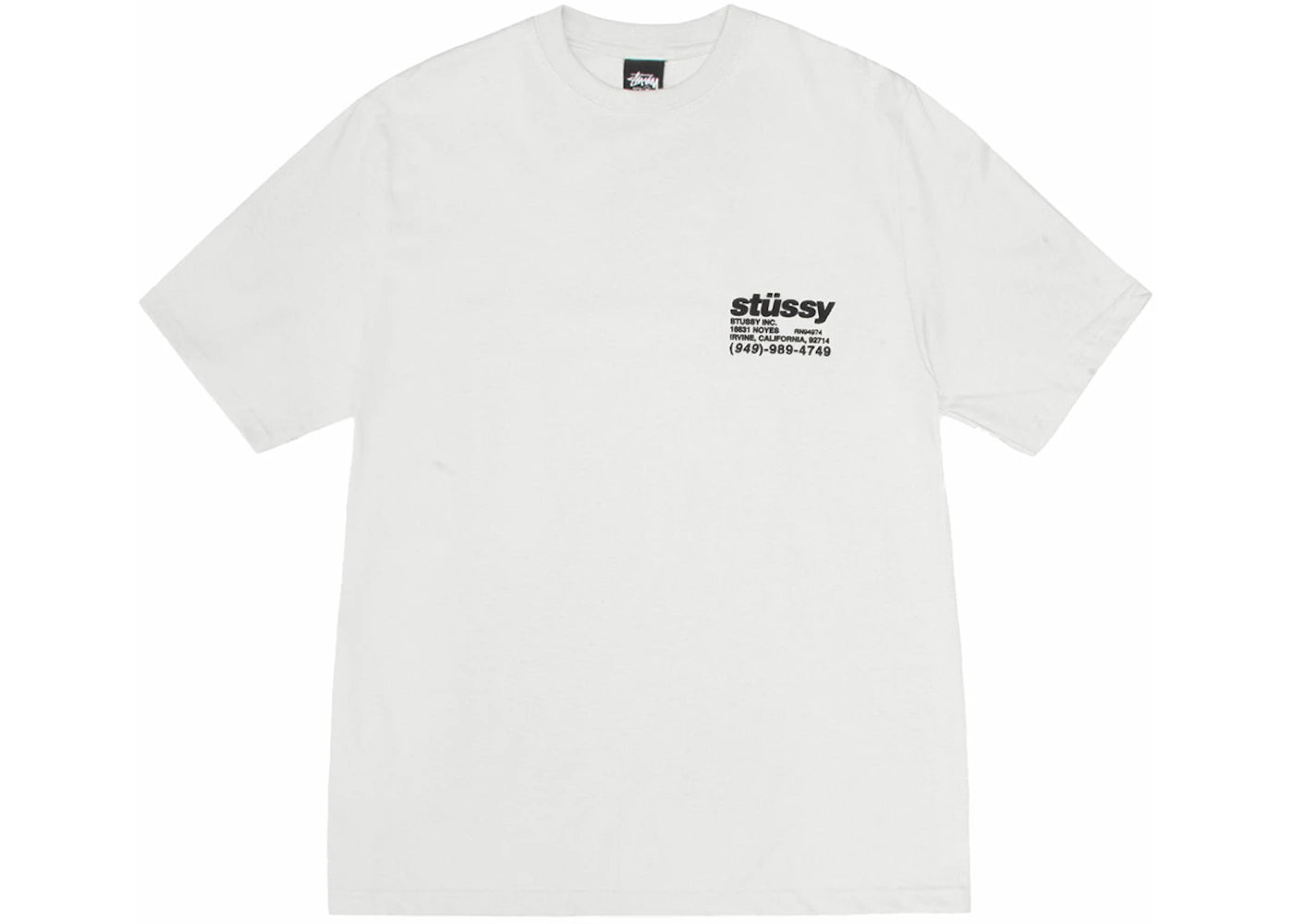 Stussy DNA Pigment Dyed Tee Natural - vue secondaire B