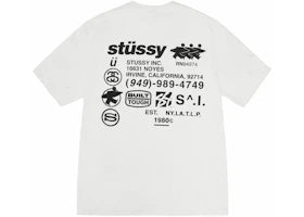 Stussy DNA Pigment Dyed Tee Natural - vue 360