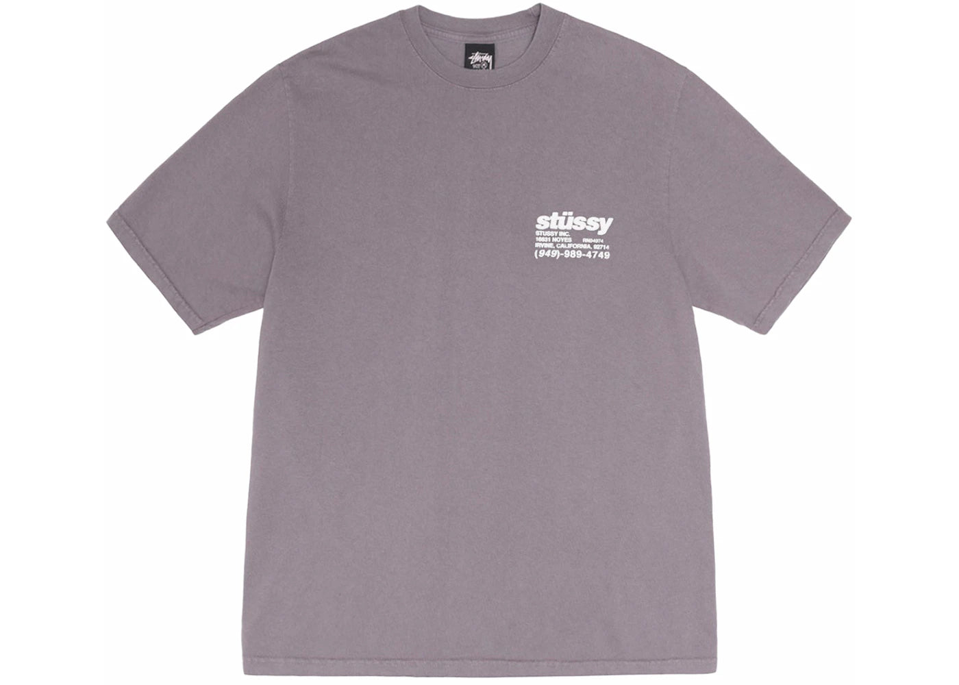 Stussy DNA Pigment Dyed Tee Shark - vue secondaire A
