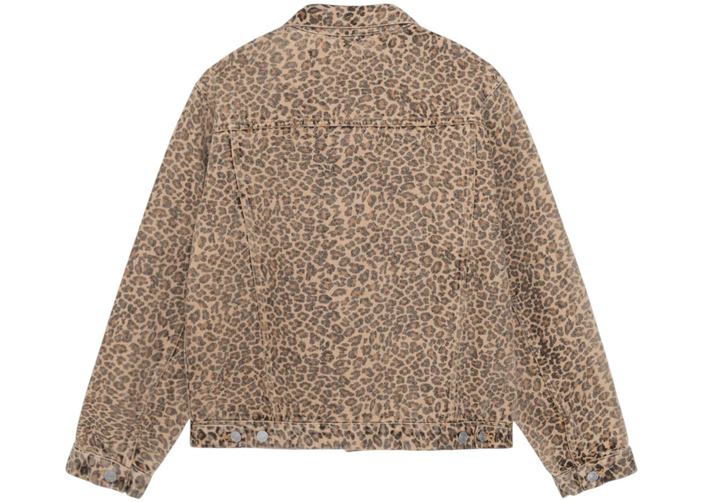 Stussy Denim Trucker Jacket Leopard - vue secondaire B