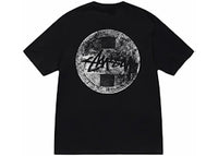 Stussy Dot Stamp Tee Black