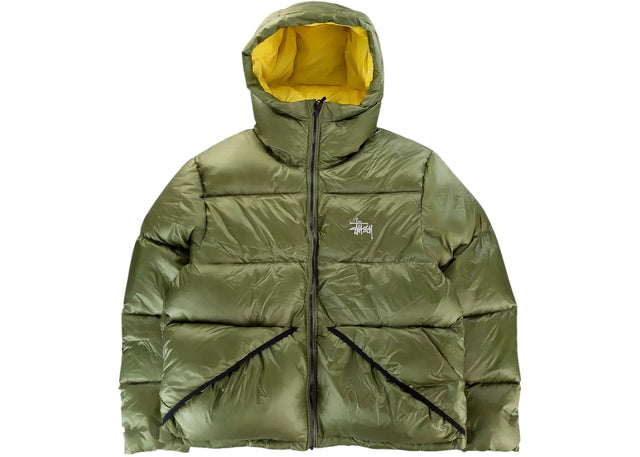 Stussy Down Micro Ripstop Parka Olive