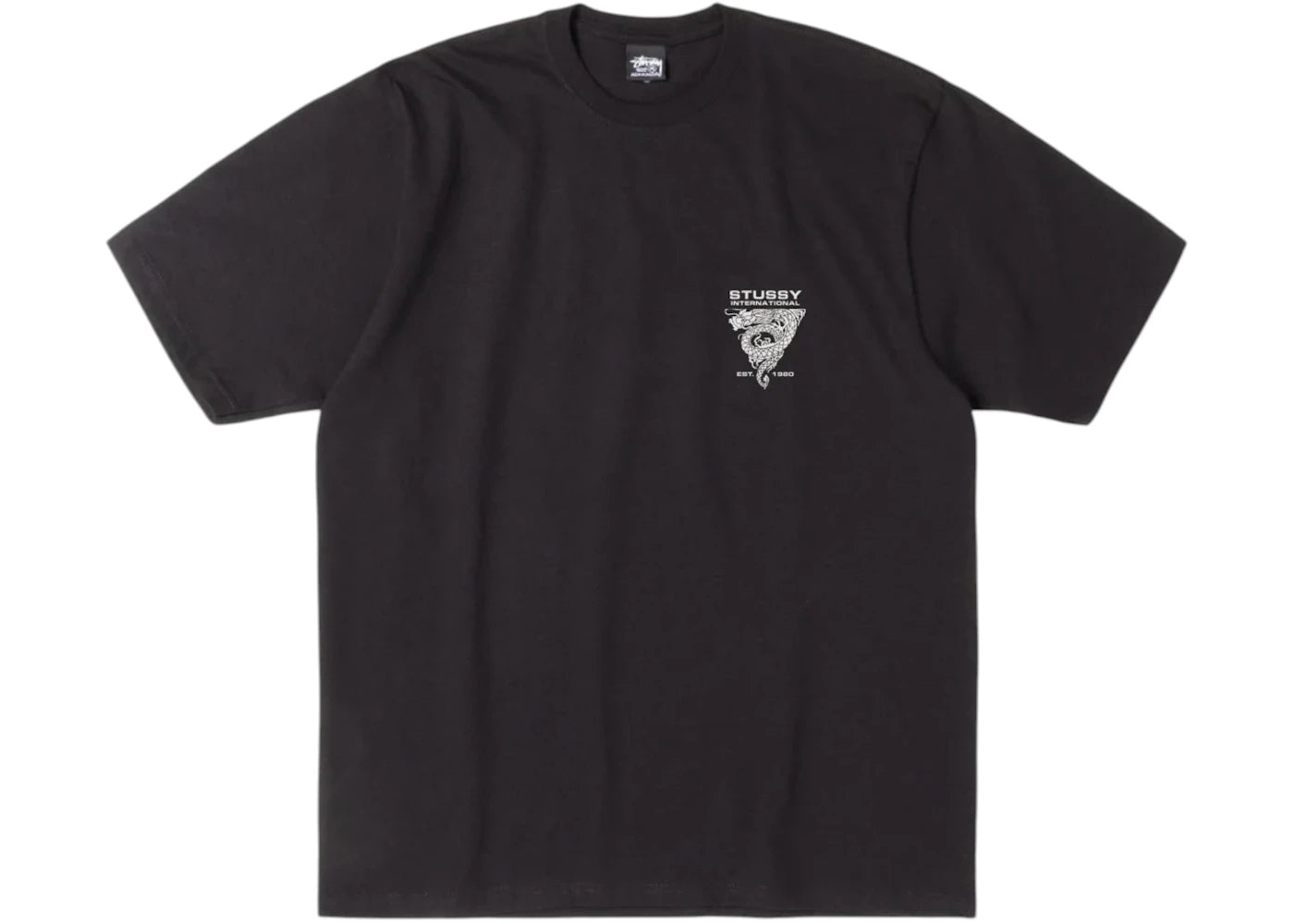 Stussy Dragon Tee Black - vue secondaire A