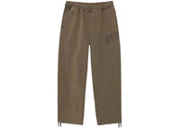 Stussy Faded Graphic Fleece Pant Olive