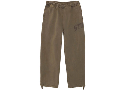 Stussy Faded Graphic Fleece Pant Olive - product view 2