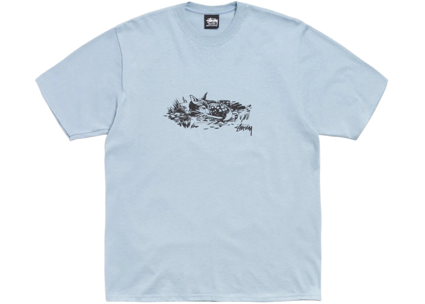 Stussy Fawn Tee Slate - vue secondaire A