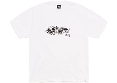 Stussy Fawn Tee White