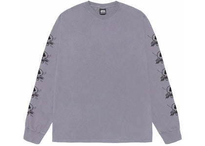 Stussy Foils L/S Pigment Dyed Tee Shark - product view 2
