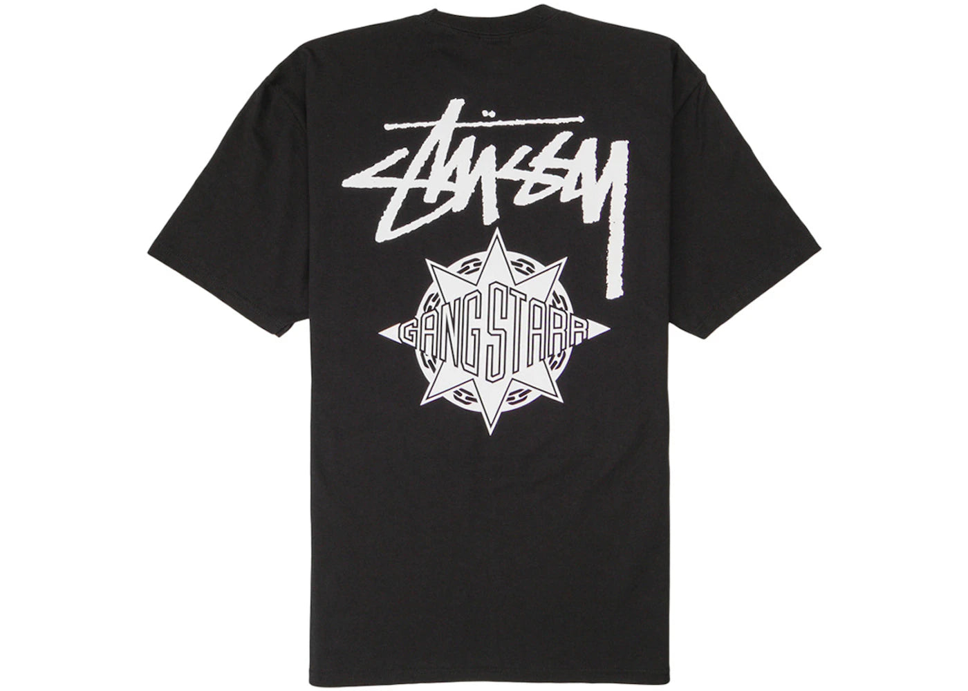 Stussy Gang Starr Take It Personal Tee Black - vue secondaire B