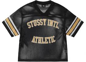 Stussy International Team Jersey Black - authentic Stussy apparel