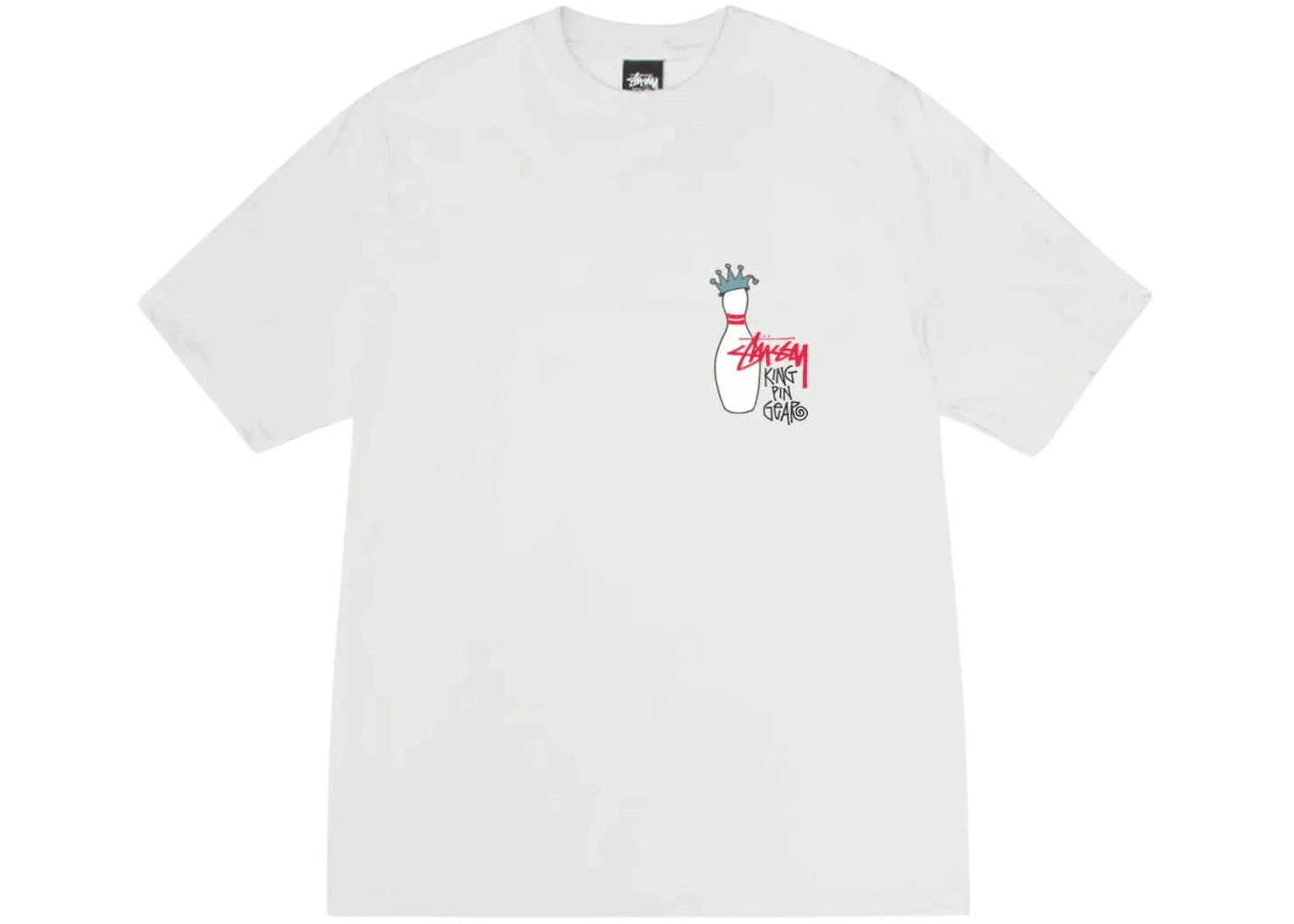 Stussy Kingpin Pigment Dyed T-shirt Natural - vue secondaire A