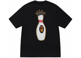 Stussy Kingpin Tee Black - authentic Stussy product