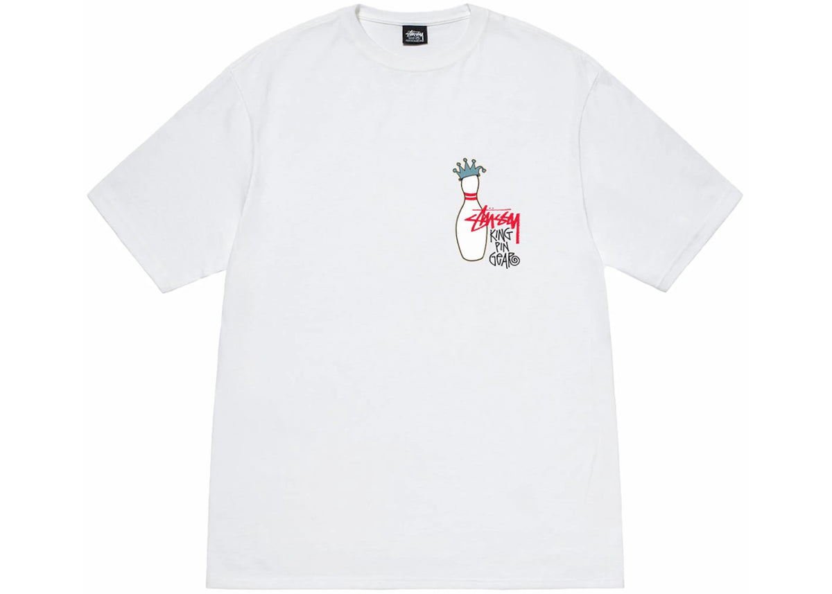 Stussy Kingpin Tee White - vue secondaire B