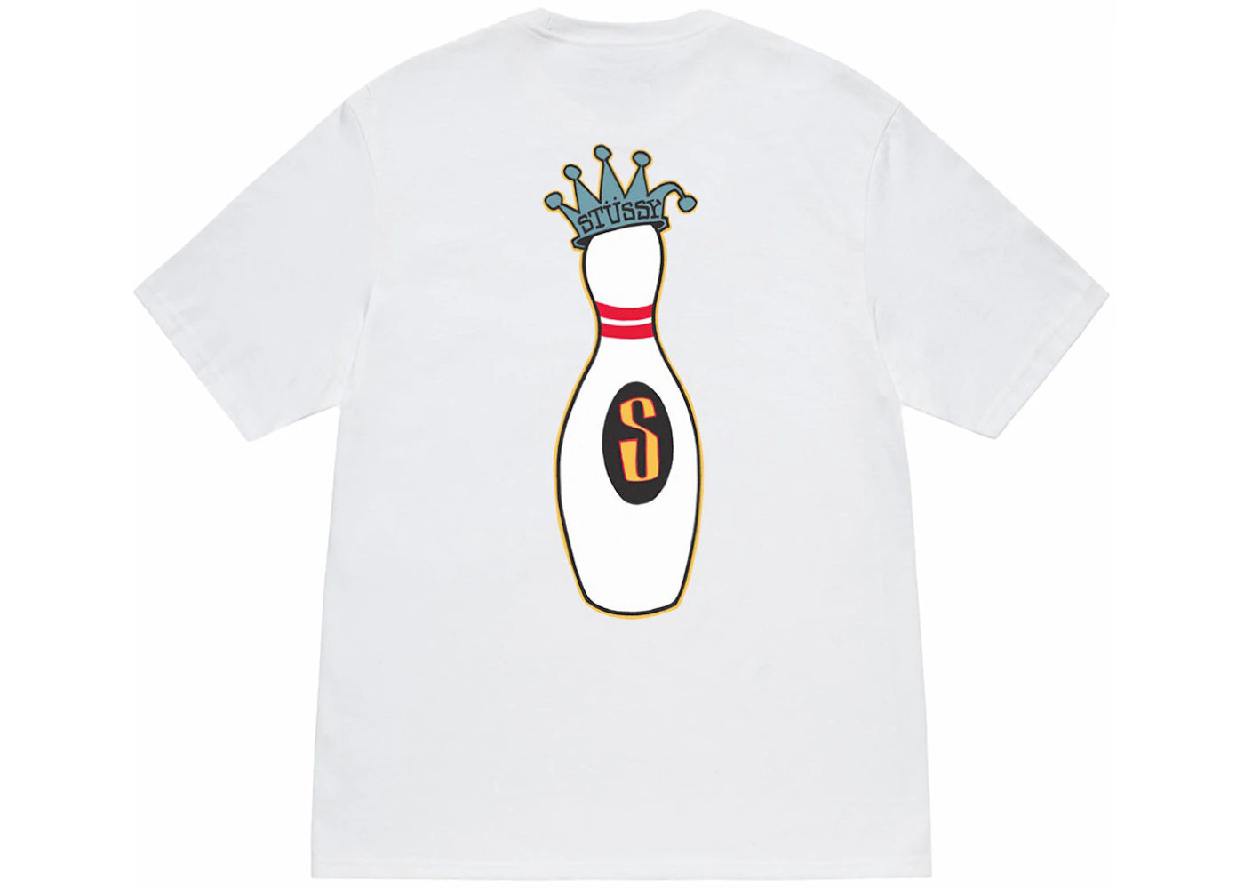 Stussy Kingpin Tee White - vue secondaire A