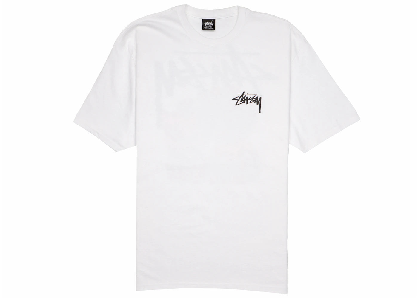 Stussy Kittens Tee White - vue secondaire B