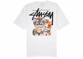 Stussy Kittens Tee White