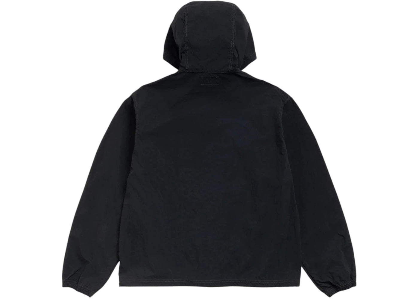 Stussy Lightweight Hooded Jacket Black - vue secondaire A