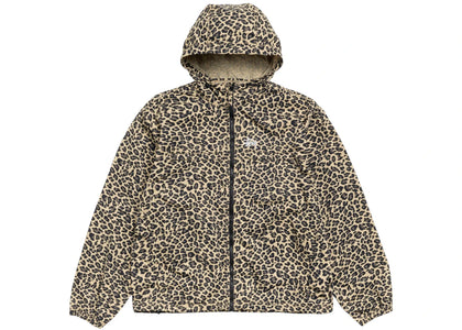 Stussy Lightweight Hooded Jacket Cheetah - authentic Stussy apparel