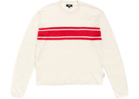 Stussy Lightweight Striped Sweater Bone