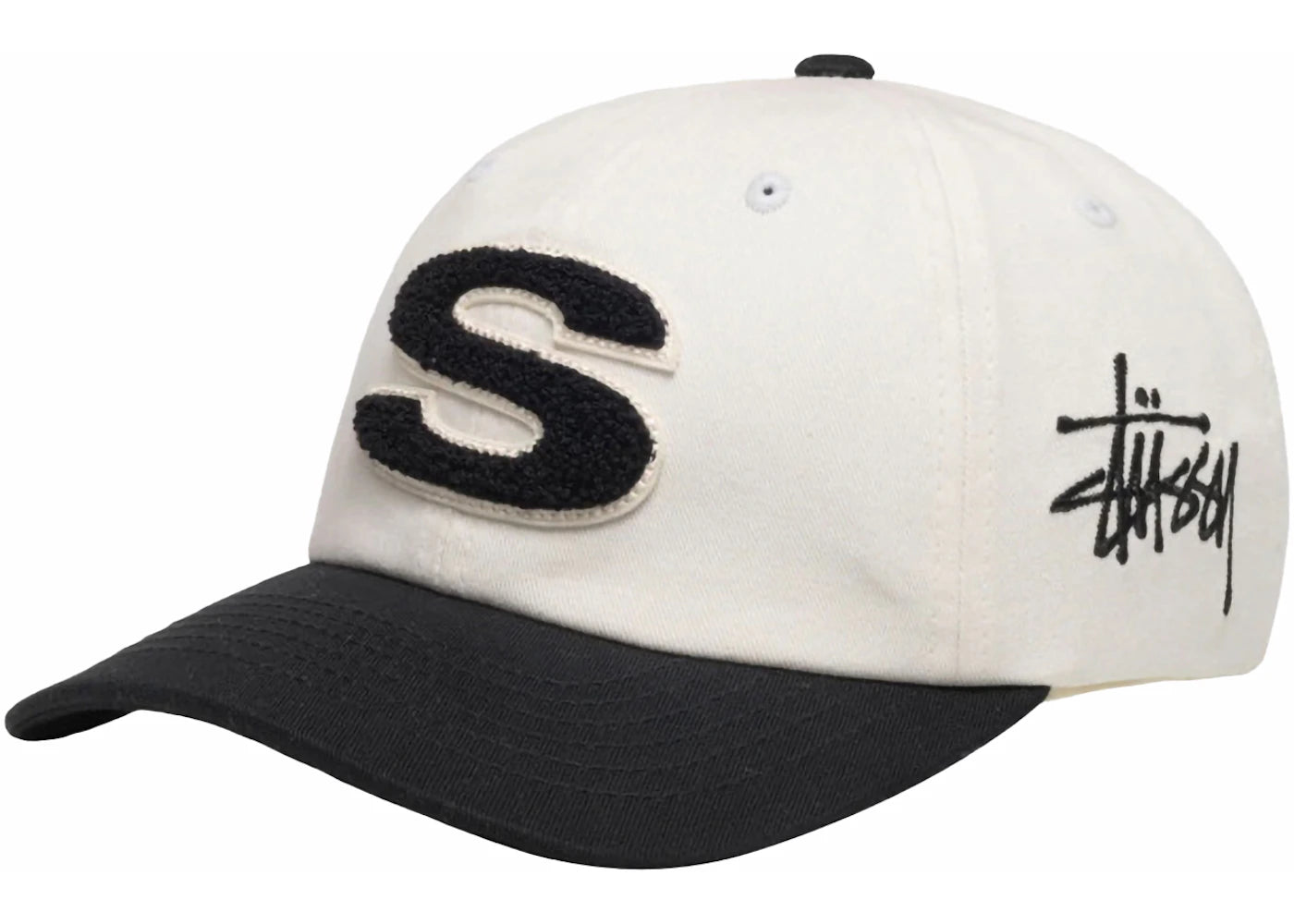 Stussy Low Pro Chenille S Snapback Natural - vue secondaire B