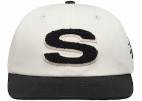 Stussy Low Pro Chenille S Snapback Natural - vue 360