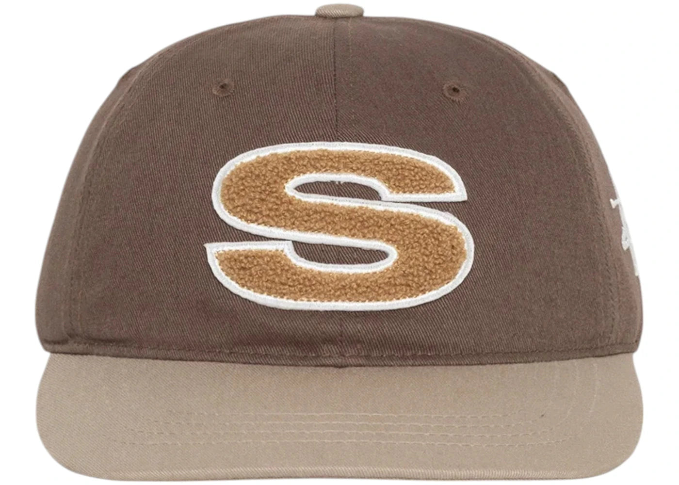 Stussy Low Pro Chenille S Strapback Hat Brown - vue 360