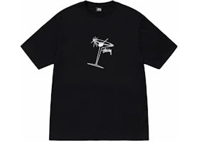 Stussy Martini Tee (SS24) Black - authentic Stussy product