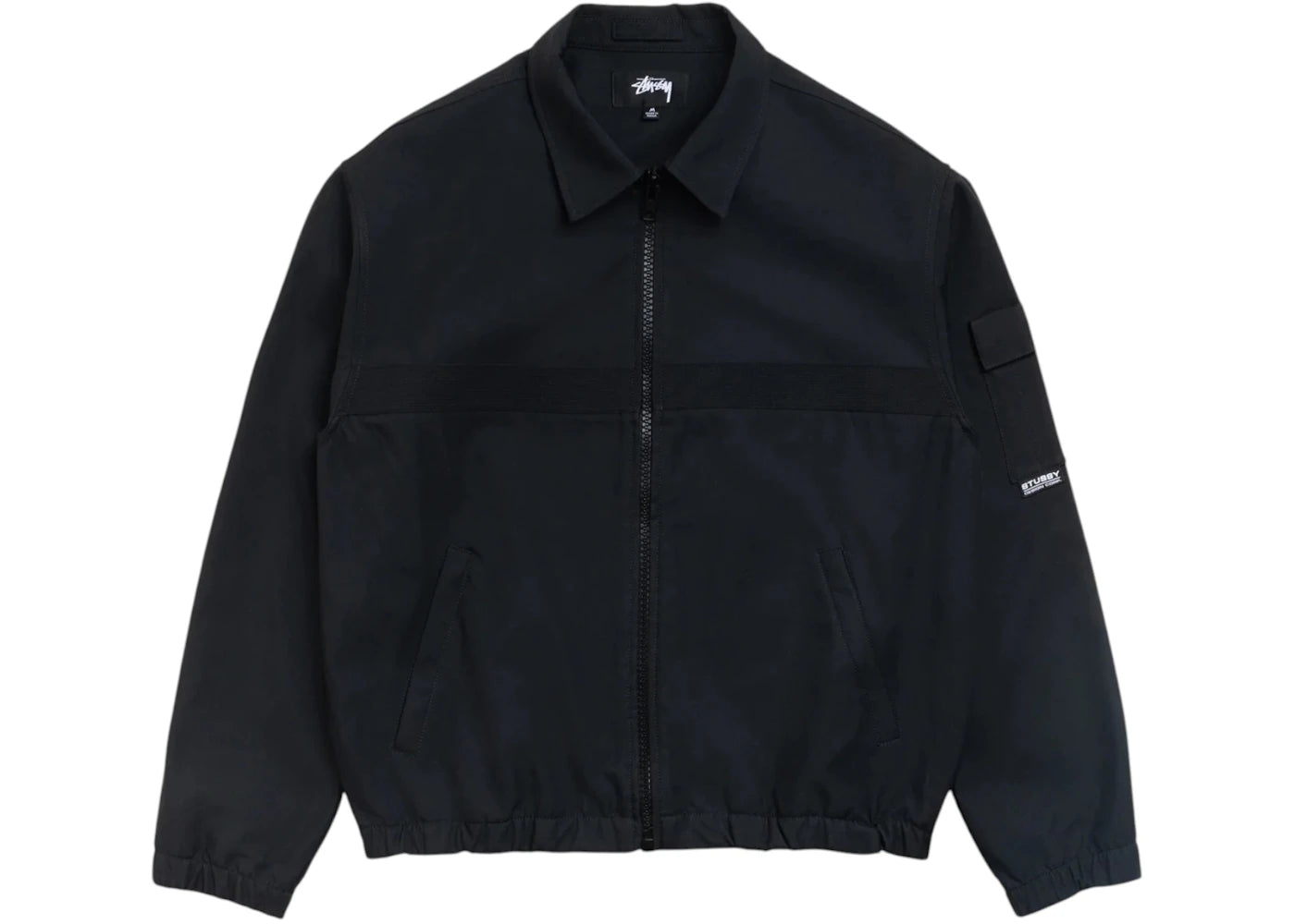 Stussy Mechanic Jacket Black - vue secondaire A