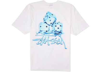 Stussy Melted Tee White - authentic Stussy product