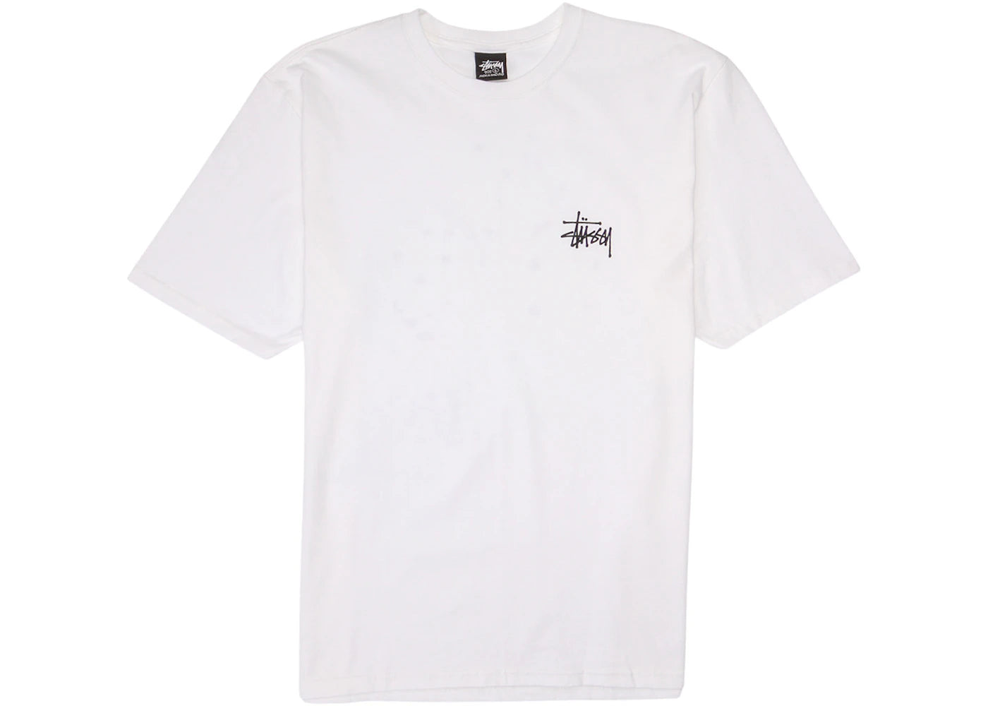 Stussy Melted Tee White - vue secondaire A