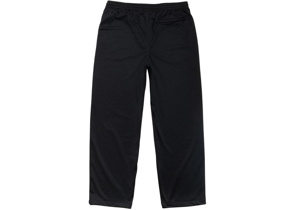 Stussy Mesh Track Pant Black - vue secondaire B