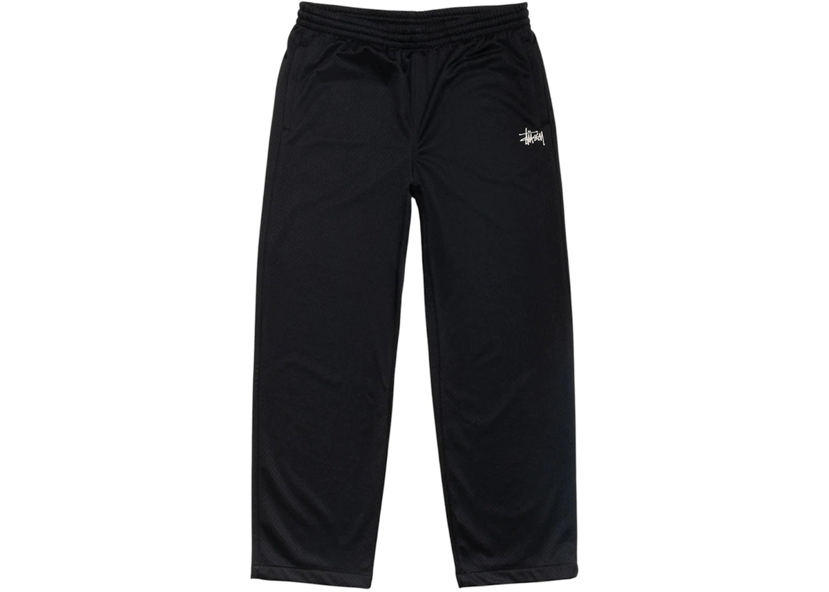 Stussy Mesh Track Pant Black - vue secondaire A