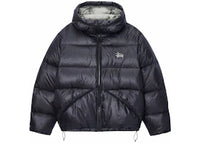 Stussy Micro Ripstop Down Parka Phantom Black