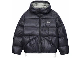 Stussy Micro Ripstop Down Parka Phantom Black