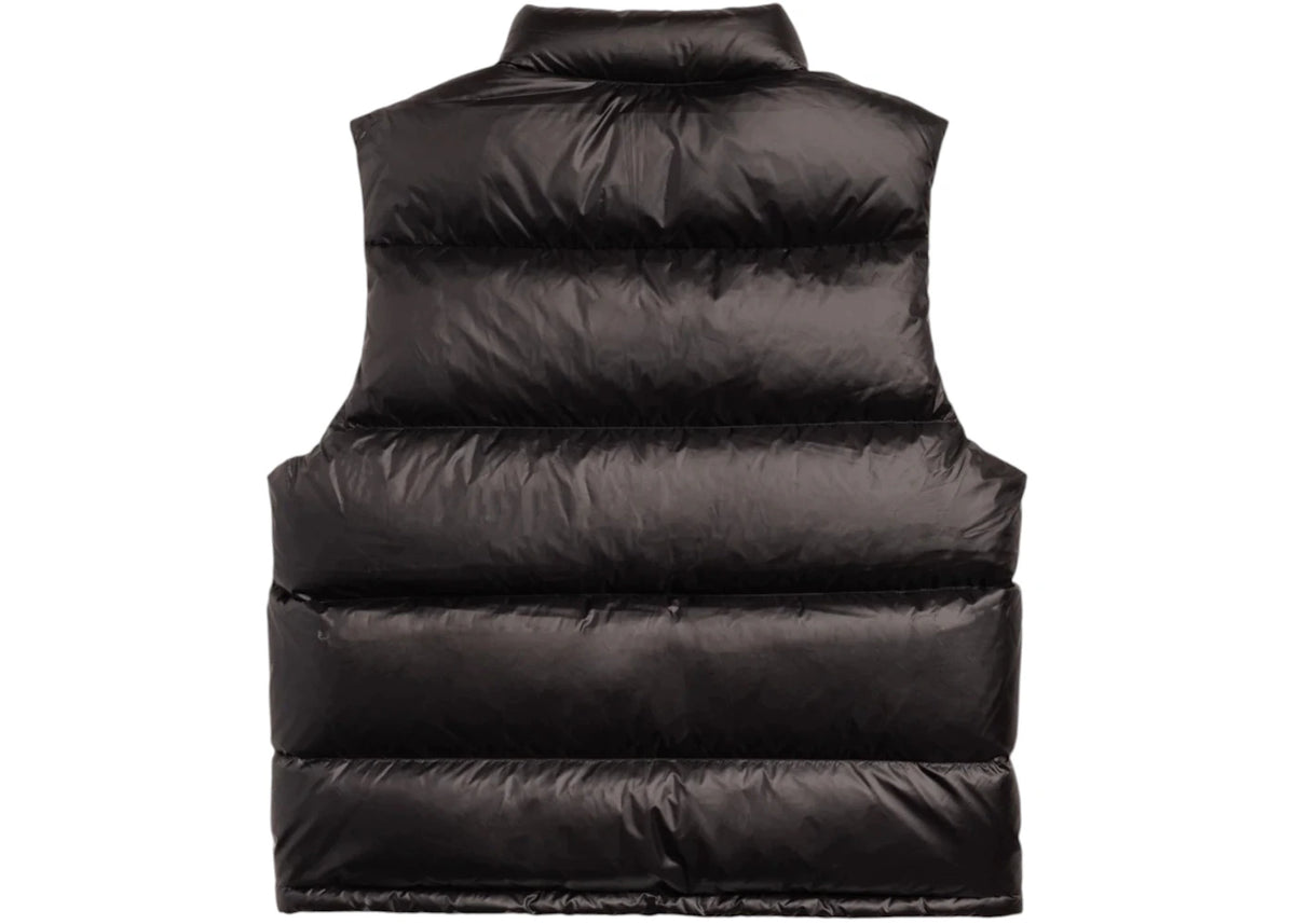 Stussy Micro Ripstop Down Vest Black - vue secondaire B