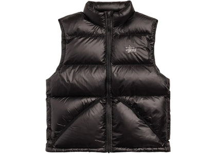Stussy Micro Ripstop Down Vest Black - product view 2