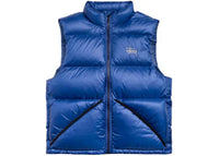 Stussy Micro Ripstop Down Vest Royal