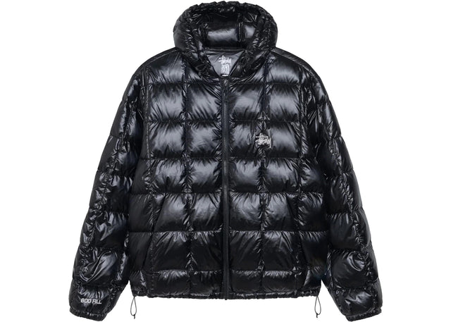 Stussy Midweight Hooded Puffer Black