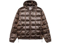 Stussy Midweight Hooded Puffer Brown