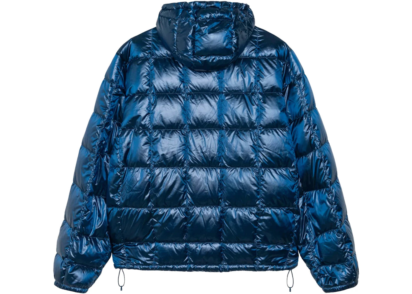 Stussy Midweight Hooded Puffer Royal - vue secondaire B
