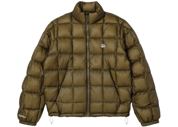 Stussy Midweight Puffer Jacket Olive sneakers - authentic Stussy shoes