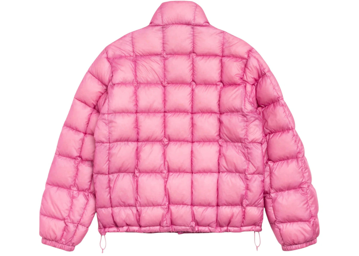 Stussy Midweight Puffer Jacket Pink - vue secondaire B