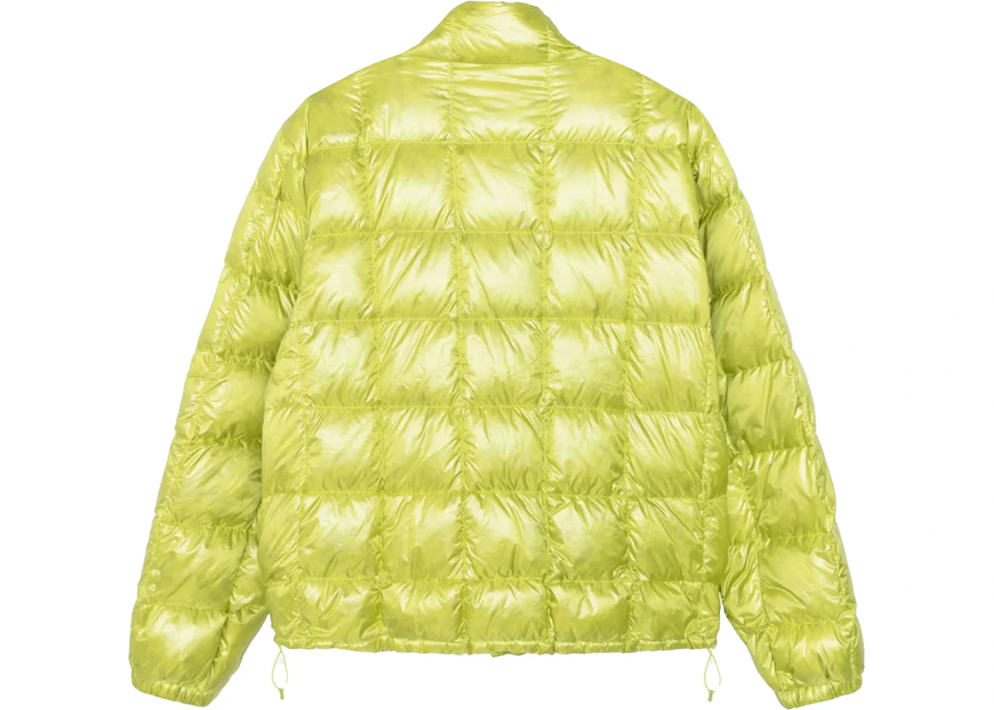 Stussy Midweight Puffer Lime - vue secondaire B