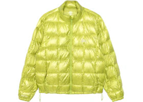 Stussy Midweight Puffer Lime - vue 360