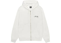 Stussy Modern Age Pig Dyed Zip Hoodie Natural