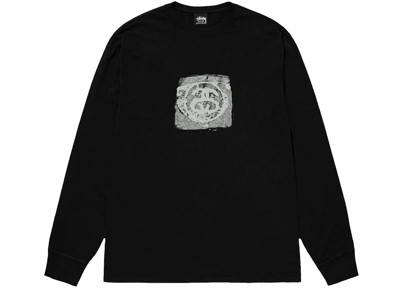 Stussy Mono L/S Tee Black - vue secondaire B