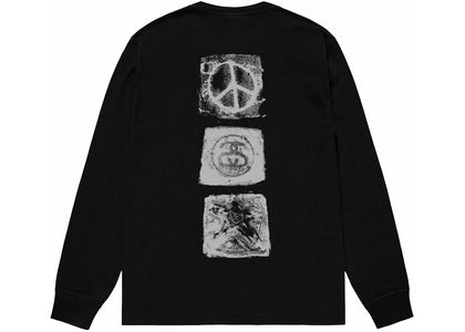 Stussy Mono L/S Tee Black - product view 2