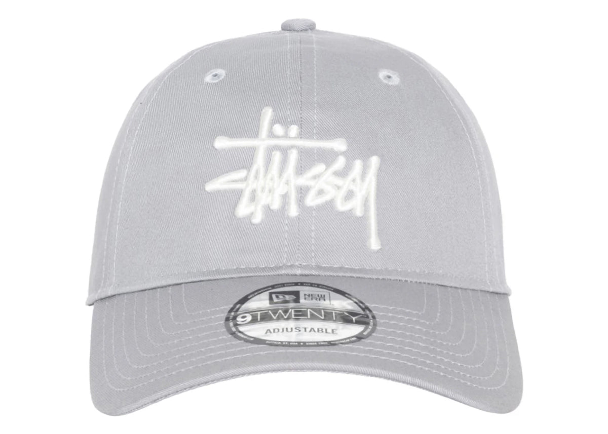 Stussy New Era 9Twenty Basic Strapback Grey - vue secondaire B